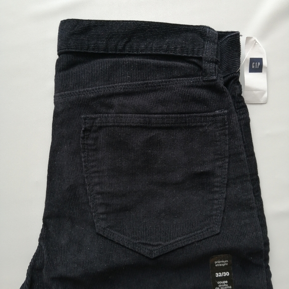 Gap Navy Corduroy Pants 32x30 NWT - Picture 2 of 13